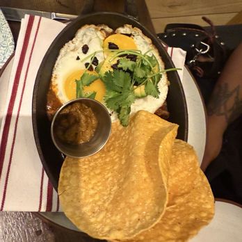 Yardbird - Smoked Brisket Huevos Rancheros - New American Near Me - Washington, DC, District of Columbia