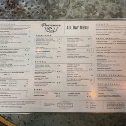 Menu Menu