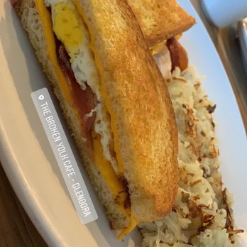 Broken Yolk Cafe - Simple egg sandwich, sooo good - American Near Me - Glendora, California