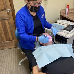 Rio Mimbres Family Dental & Oral Surgery - We are patients too! :) making sure we keep up with our oral health with a good cleaning!