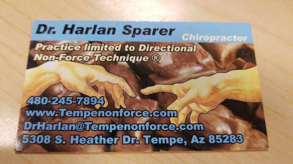 HARLAN SPARER Chiropractors 5308 S Heather Dr, Tempe
