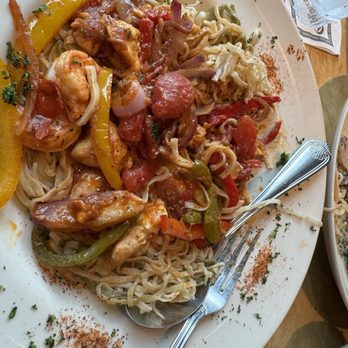 The Cheesecake Factory - Cajun Jambalaya Pasta - Desserts Near Me - Naples, Florida The Cheesecake Factory - Cajun Jambalaya Pasta - Desserts Near Me - Naples, Florida