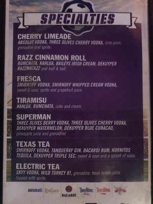 Menu photo 2 Clicks Billiards Casselberry, FL