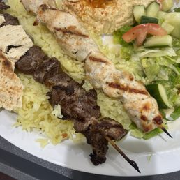 Beef Kebab Plate Beef Kebab Plate