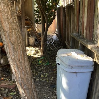 Solano County Hauling - Original state of side of backyard. - Junk Removal & Hauling Near Me Solano County Hauling - Original state of side of backyard. - Junk Removal & Hauling Near Me