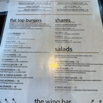 The Committed Pig - Menu - American Near Me - Summit, New Jersey