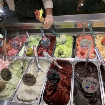 Della Palma - Window selection - Ice Cream & Frozen Yogurt Near Me - Rome, RM Della Palma - Window selection - Ice Cream & Frozen Yogurt Near Me - Rome, RM