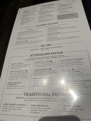Menu photo 1 Johnny's Italian Steakhouse Middleton, WI