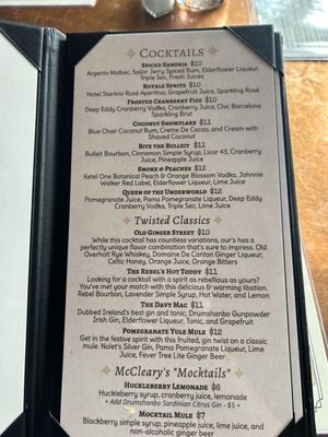 Menu photo 4 McCleary's Public House Marietta, PA Menu photo 4 McCleary's Public House Marietta, PA