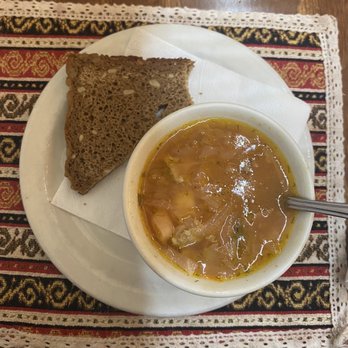 Soba - Bors with rye bread - Modern European Near Me - Fairbanks, Alaska