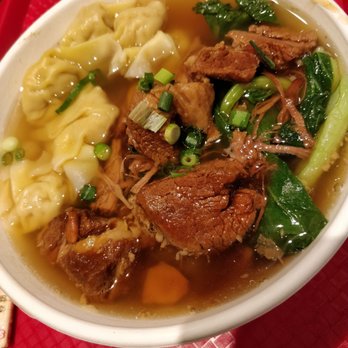 Super Chef BBQ - Beef Brisket Wonton Soup - Restaurants Near Me - Haymarket, NSW