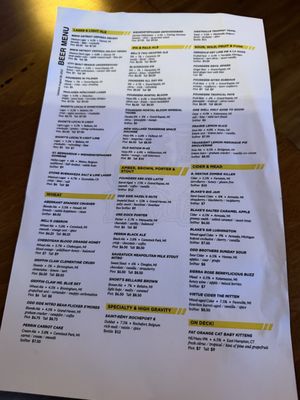 Menu photo 2 HopCat Grand Rapids, MI