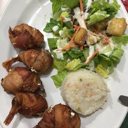Camarones al Filadelfia. (Trae 6 pero traía hambre y me lo comí antes de la fotografía)