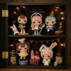 Pop Mart - Tiny Tiny Sugar Therapy Series - diorama made by me. Figures from Pop Mart
