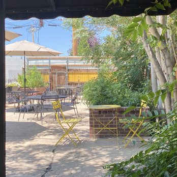 The Sacred Bean - Outdoor garden seating - Coffee & Tea Near Me - Pueblo, Colorado The Sacred Bean - Outdoor garden seating - Coffee & Tea Near Me - Pueblo, Colorado