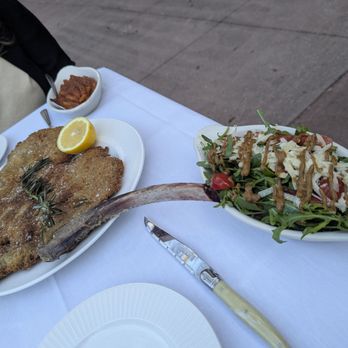 Cotoletta - Cotoletta milanese, penne arrabbiata, insalata di rucula - Italian Near Me - Miami Beach, Florida
