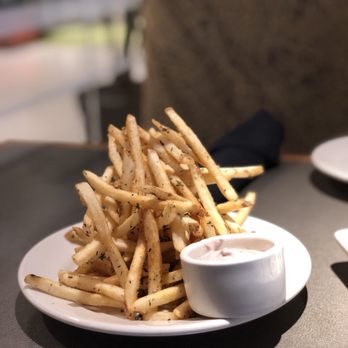 Bazille at Nordstrom - Herbed French Fries with Kalamata Aioli - New American Near Me - Jacksonville, Florida Bazille at Nordstrom - Herbed French Fries with Kalamata Aioli - New American Near Me - Jacksonville, Florida