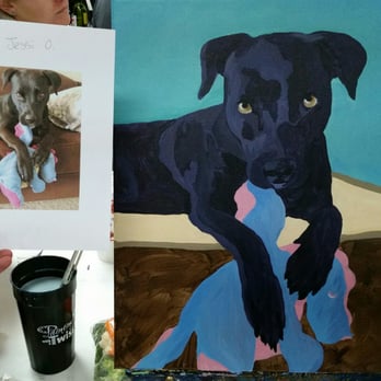 Painting with a Twist - Finished masterpiece! - Paint & Sip Near Me - Austin, Texas