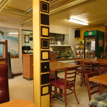 Cozy Corner - Decor (note the vegetables in the display case) - Diners Near Me - Baltimore, Maryland