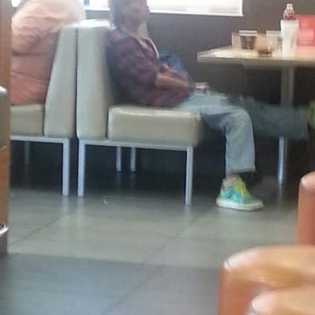 McDonald's - this is where were supoised to bring our kids whe. They got smelly homeless people taking naps on booths smh - Fast Food Near Me - Maywood, California McDonald's - this is where were supoised to bring our kids whe. They got smelly homeless people taking naps on booths smh - Fast Food Near Me - Maywood, California