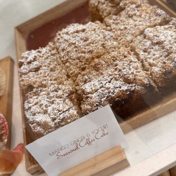 Cafe Clementine - Seasonal coffee cake - Bakeries Near Me - St. Petersburg, Florida