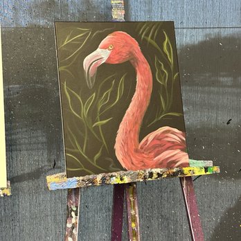 Purple Easel - The demo - Paint & Sip Near Me - Ontario, California Purple Easel - The demo - Paint & Sip Near Me - Ontario, California