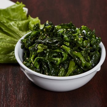 Bon KBBQ - Stir Fried Spinach - Korean Near Me - Plano, Texas