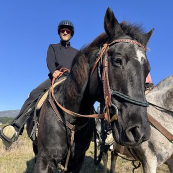 Coastside Trail Rides - Me and Blackjack - Horseback Riding Near Me - Moss Beach, California