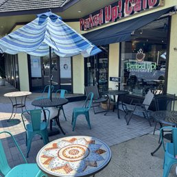 Exterior outside entrance of Perked Up! Coffee Cafe - Virginia Beach, Virginia Exterior outside entrance of Perked Up! Coffee Cafe - Virginia Beach, Virginia