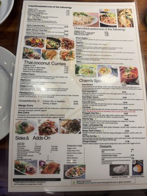 Menu photo 2 Charm Thai Kitchen San Diego, CA