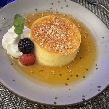 Osteria La Briccola - Flan - creme caramel all'amaretto - Italian Near Me - Ashland, Oregon Osteria La Briccola - Flan - creme caramel all'amaretto - Italian Near Me - Ashland, Oregon