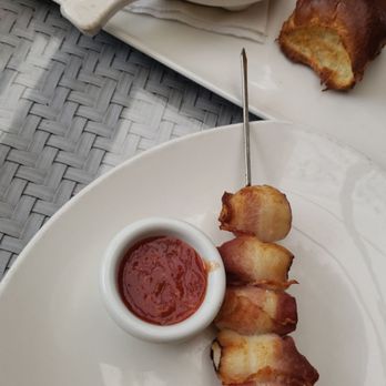 The Keg Steakhouse + Bar - Chewy scallops wrapped in semi-raw bacon. - Steakhouses Near Me - Burnaby, British Columbia The Keg Steakhouse + Bar - Chewy scallops wrapped in semi-raw bacon. - Steakhouses Near Me - Burnaby, British Columbia