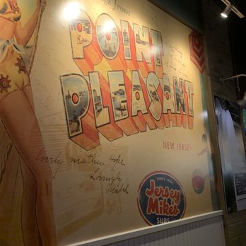 Jersey Mike's Subs - Inside art wall - Fast Food Near Me - Orem, Utah