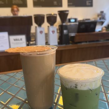 Vale Matcha & Coffee - Maple Matcha Probiotic Hong Kong Milk Tea - Coffee & Tea Near Me - Seattle, Washington