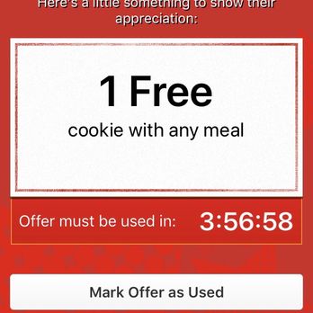 Fuddruckers - FREE cookie! - Burgers Near Me - Albuquerque, New Mexico