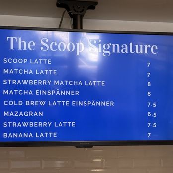 Cafe The Scoop - Menu - Cafes Near Me - Long Beach, California Cafe The Scoop - Menu - Cafes Near Me - Long Beach, California