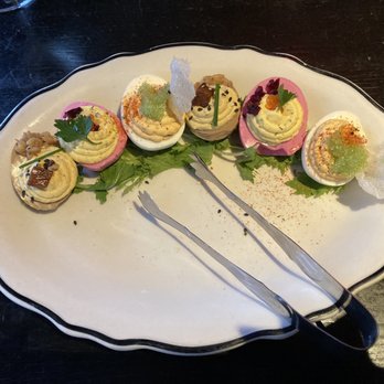 Heritage Tavern - Fabulous Deviled Eggs - New American Near Me - Madison, Wisconsin