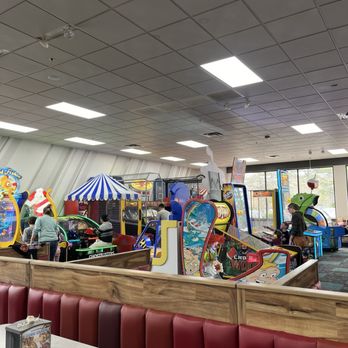 Chuck E. Cheese - the inside of a restaurant - Pizza Near Me - Chesapeake, Virginia Chuck E. Cheese - the inside of a restaurant - Pizza Near Me - Chesapeake, Virginia