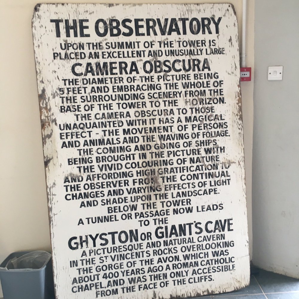 Clifton Observatory - Only £2.50 to see the Camera Obscura or the Cave - Coffee & Tea Near Me - Clifton, BST Clifton Observatory - Only £2.50 to see the Camera Obscura or the Cave - Coffee & Tea Near Me - Clifton, BST