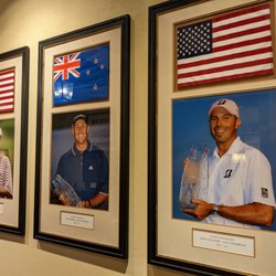 TPC Sawgrass Clubhouse - Inside the clubhouse. Wall of past winners of THE PLAYERS Championship. Matt Kuchar from Georgia Tech. Go Jackets!