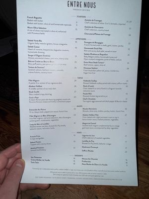 Menu photo 4 Entre Nous French Bistro Pasadena, CA Menu photo 4 Entre Nous French Bistro Pasadena, CA