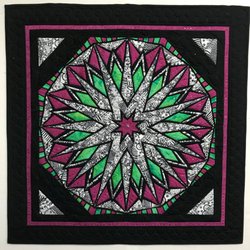 Sew In 2 Quilts - Mariners Summer Compass. Original design, challenge quilt.