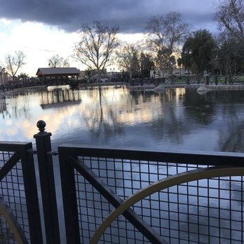 Central Park at Mill Creek - Pond with view of bridge - Parks Near Me - Bakersfield, California Central Park at Mill Creek - Pond with view of bridge - Parks Near Me - Bakersfield, California