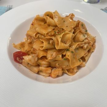 F&B - Seafood pasta - New American Near Me - South Padre Island, Texas