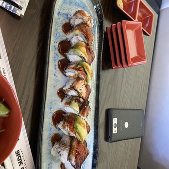 Sushi Station - Dragon roll - Japanese Near Me - Riverside, California