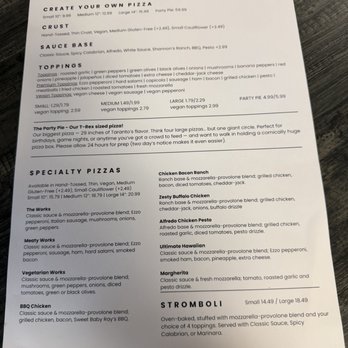 Taranto's Pizzeria - Menu - Pizza Near Me - Lewis Center, Ohio Taranto's Pizzeria - Menu - Pizza Near Me - Lewis Center, Ohio