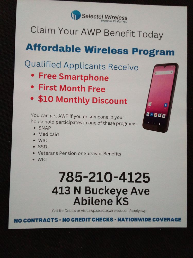 SELECTEL WIRELESS - Updated January 2026 - 413 North Buckeye Ave ...