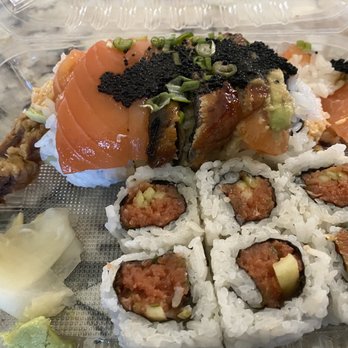 Cha Cha Sushi - Golden gate roll and spicy tuna roll - Sushi Bars Near Me - San Jose, California Cha Cha Sushi - Golden gate roll and spicy tuna roll - Sushi Bars Near Me - San Jose, California