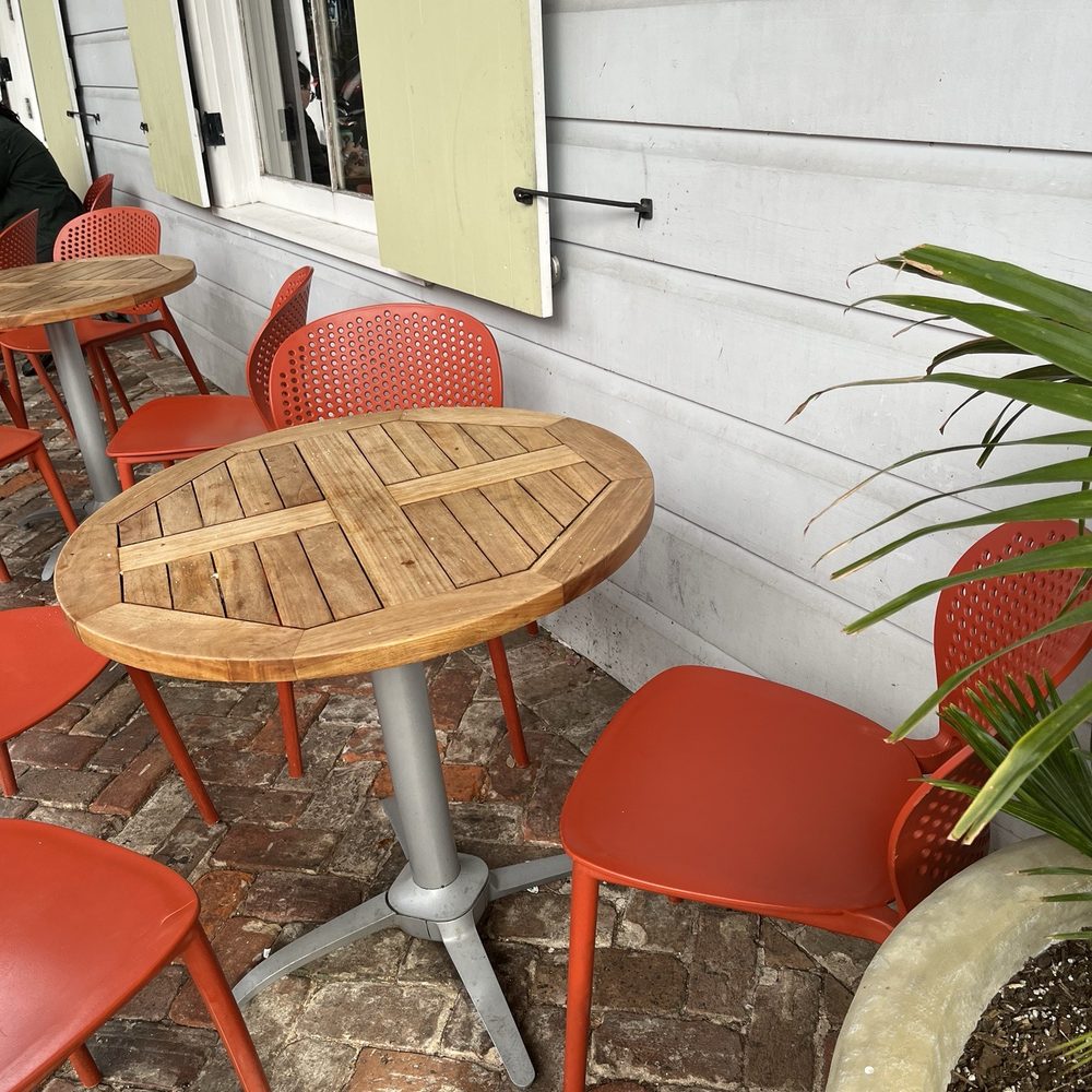 Ayu Bakehouse - Outside sitting area - Bakeries Near Me - New Orleans, Louisiana