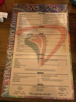 Menu photo 6 D'Corazon Denver, CO